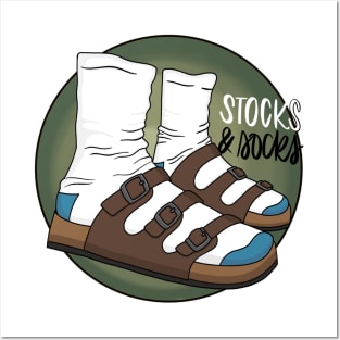 Stocks and Socks Posters and Art